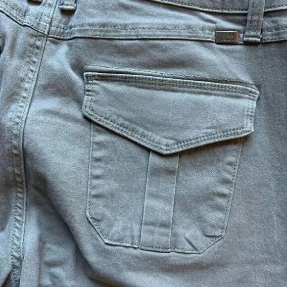1822 Denim Olive Green Ankle Skinny Cotton Spandex Blend Soft SZ 10 #2193 - Picture 11 of 13